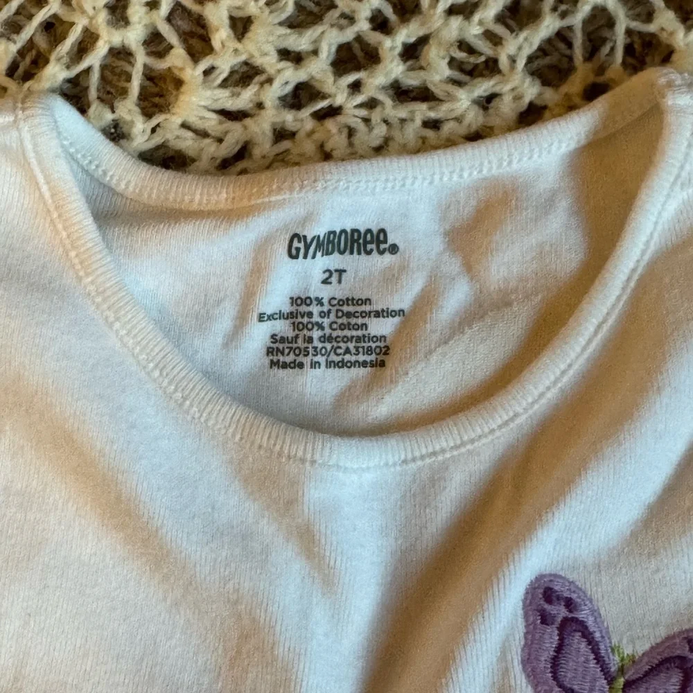 Vintage Gymboree Set Size 2T Embroidered 3-D Details Adorable Spring Designs